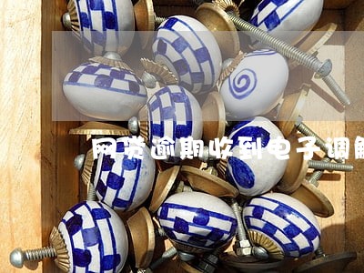网贷逾期收到电子调解函 网贷逾期收到电子调解函