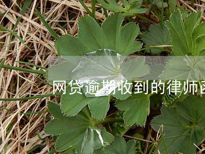网贷逾期收到的律师函图片 网贷逾期收到的律师函图片
