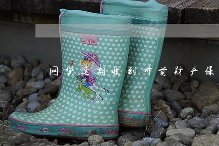 网贷逾期收到诉前财产保全 网贷逾期收到诉前财产保全