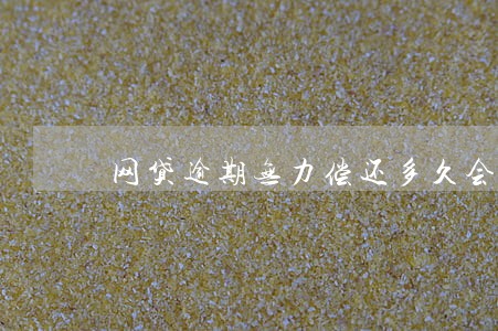 网贷逾期无力偿还多久会坐牢 网贷逾期无力偿还多久会坐牢