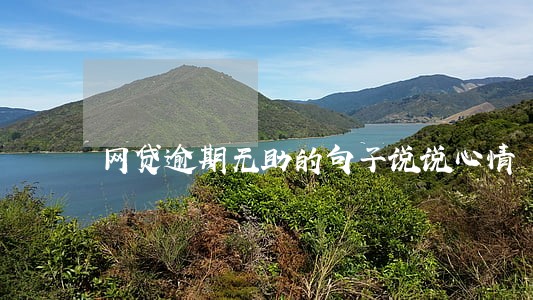 网贷逾期无助的句子说说心情