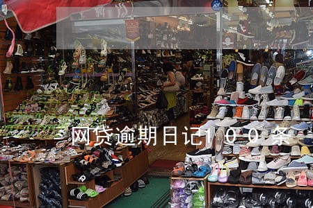 网贷逾期日记100条