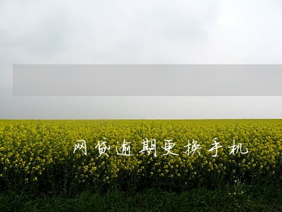 网贷逾期更换手机 网贷逾期更换手机