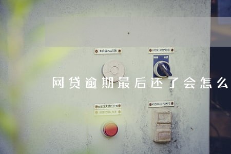 网贷逾期最后还了会怎么样 网贷逾期最后还了会怎么样