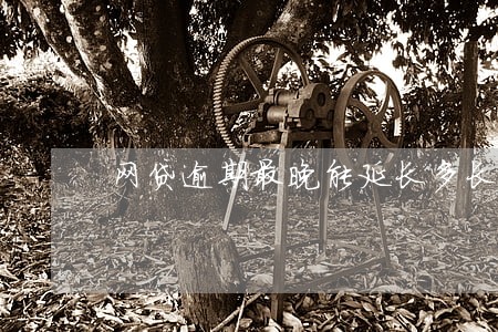 网贷逾期最晚能延长多长时间还款 网贷逾期最晚能延长多长时间还款