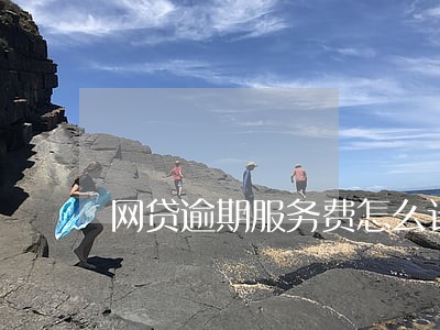 网贷逾期服务费怎么计算方法