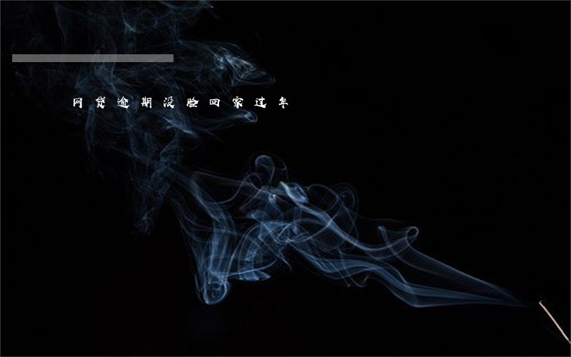 网贷逾期没脸回家过年