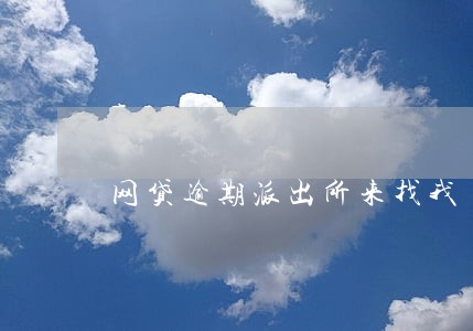 网贷逾期派出所来找我 网贷逾期派出所来找我