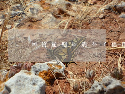 网贷逾期申请不了信用卡