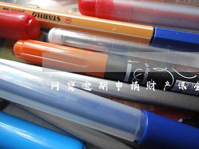 网贷逾期申请财产保全流程 网贷逾期申请财产保全流程