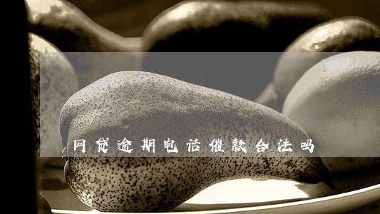 网贷逾期电话催款合法吗 网贷逾期电话催款合法吗