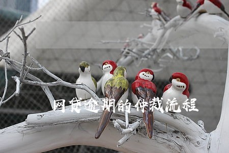 网贷逾期的仲裁流程 网贷逾期的仲裁流程