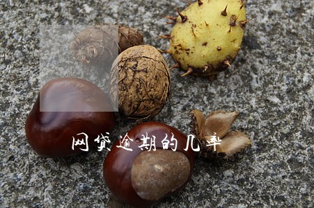 网贷逾期的几率 网贷逾期的几率