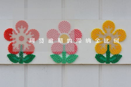 网贷逾期的滞纳金比例 网贷逾期的滞纳金比例