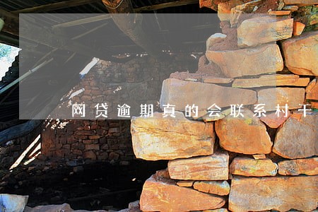 网贷逾期真的会联系村干部吗 网贷逾期真的会联系村干部吗