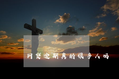 网贷逾期真的很多人吗 网贷逾期真的很多人吗