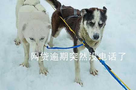 网贷逾期突然没电话了 网贷逾期突然没电话了