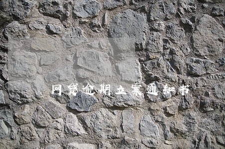 网贷逾期立案通知书 网贷逾期立案通知书