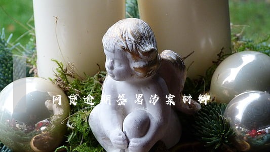 网贷逾期签署涉案材料 网贷逾期签署涉案材料