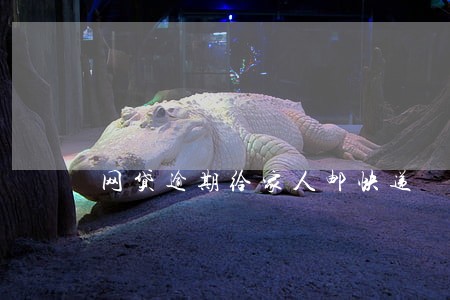网贷逾期给家人邮快递