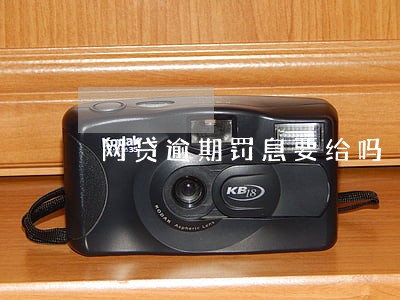 网贷逾期罚息要给吗 网贷逾期罚息要给吗