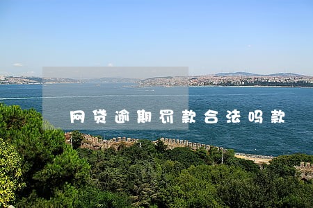 网贷逾期罚款合法吗款 网贷逾期罚款合法吗款