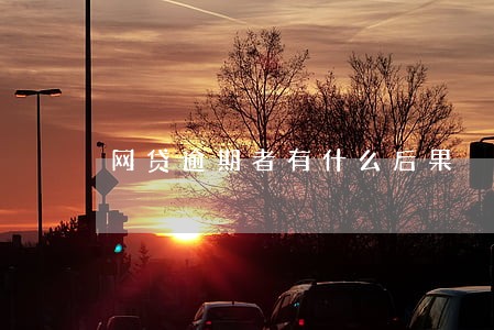 网贷逾期者有什么后果 网贷逾期者有什么后果