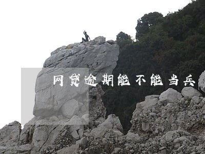 网贷逾期能不能当兵 网贷逾期能不能当兵