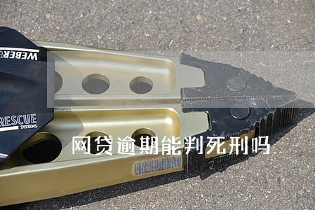 网贷逾期能判死刑吗