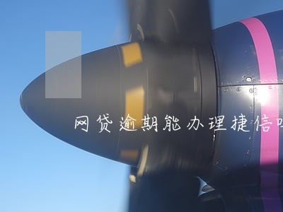 网贷逾期能办理捷信吗 网贷逾期能办理捷信吗