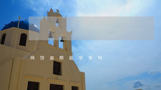 网贷逾期能学车吗