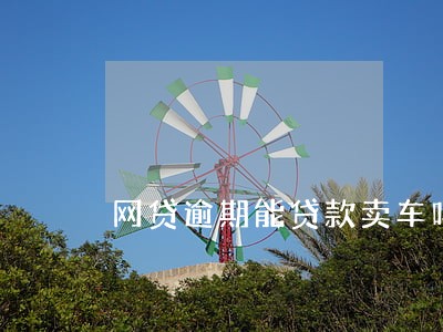 网贷逾期能贷款卖车吗 网贷逾期能贷款卖车吗