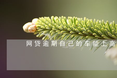 网贷逾期自己的车能上高速吗 网贷逾期自己的车能上高速吗