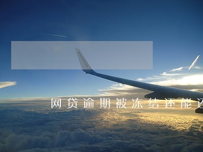 网贷逾期被冻结还能还款嘛 网贷逾期被冻结还能还款嘛