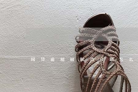 网贷逾期被取消分期怎么办 网贷逾期被取消分期怎么办