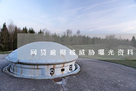 网贷逾期被威胁曝光资料 网贷逾期被威胁曝光资料