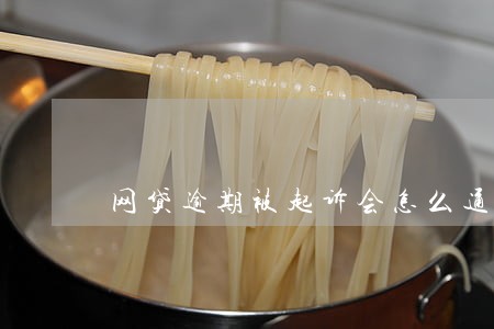 网贷逾期被起诉会怎么通知 网贷逾期被起诉会怎么通知