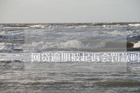 网贷逾期被起诉会罚款吗 网贷逾期被起诉会罚款吗