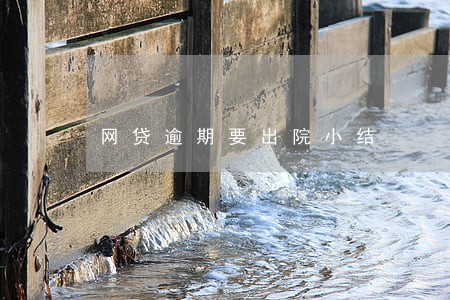 网贷逾期要出院小结 网贷逾期要出院小结