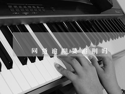 网贷逾期要追刑吗 网贷逾期要追刑吗