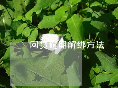 网贷逾期解绑方法 网贷逾期解绑方法