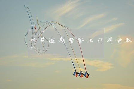网贷逾期警察上门调查取证 网贷逾期警察上门调查取证