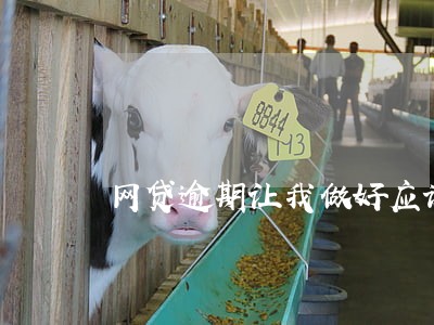 网贷逾期让我做好应诉准备 网贷逾期让我做好应诉准备