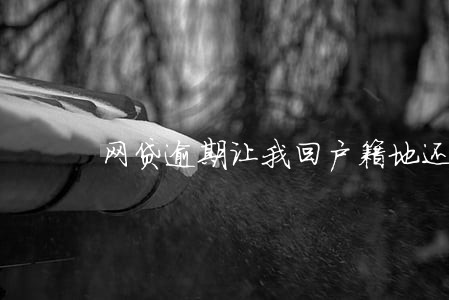 网贷逾期让我回户籍地还款 网贷逾期让我回户籍地还款