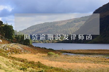 网贷逾期说发律师函 网贷逾期说发律师函