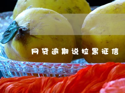 网贷逾期说拉黑征信 网贷逾期说拉黑征信