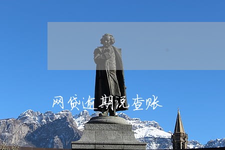 网贷逾期说查账 网贷逾期说查账