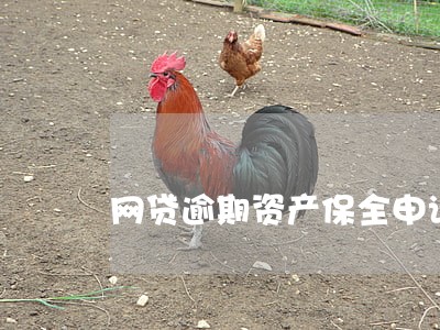 网贷逾期资产保全申请 网贷逾期资产保全申请