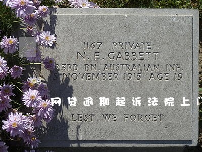 网贷逾期起诉法院上门贴封条 网贷逾期起诉法院上门贴封条
