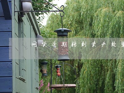 网贷逾期转到资产处置公司 网贷逾期转到资产处置公司